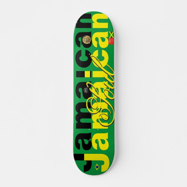 JAMAICAN SOUL 7 3/4" Skateboard Deck (Vorne)