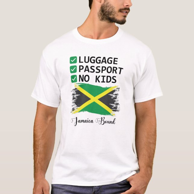 Jamaican Travel Vacation Outfit To Jamaica Lover T-Shirt (Vorderseite)
