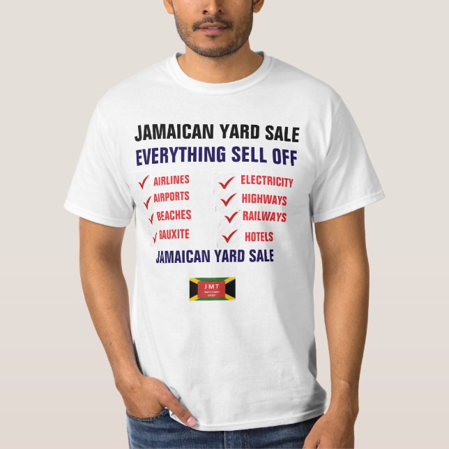 JAMAICAN YARD SALE T - Shirt (Vorderseite)