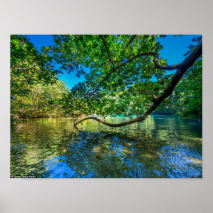 Jamaicas Blue Lagoon, Port Antonio Poster