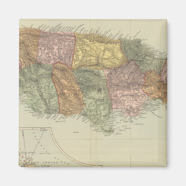 Jamaika 2 magnet (Vorne)