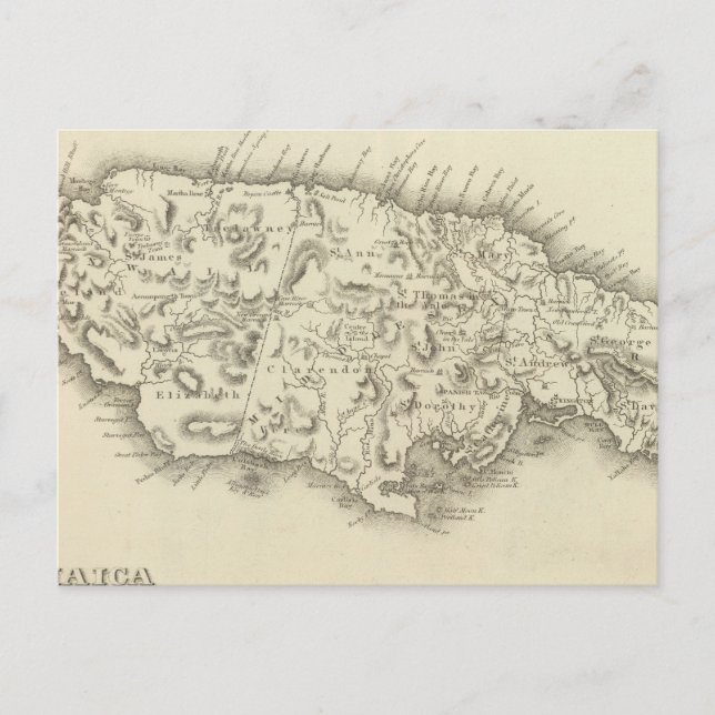 Jamaika 3 postkarte (Vorderseite)