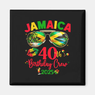 Jamaika 50. Geburtstagsreise 2025 Magnet