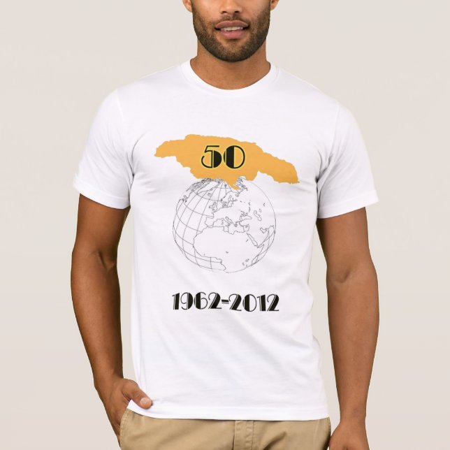 Jamaika 50 T-Shirt (Vorderseite)