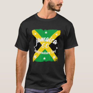 Jamaika 60. Unabhängigkeitstag Jamaika 60 Annivers T-Shirt