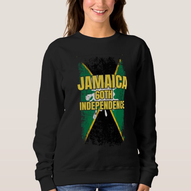 Jamaika 60. Unabhängigkeitstag Sweatshirt (Vorderseite)
