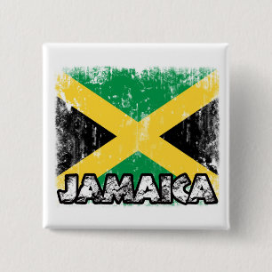 Jamaika-Abzeichen Button