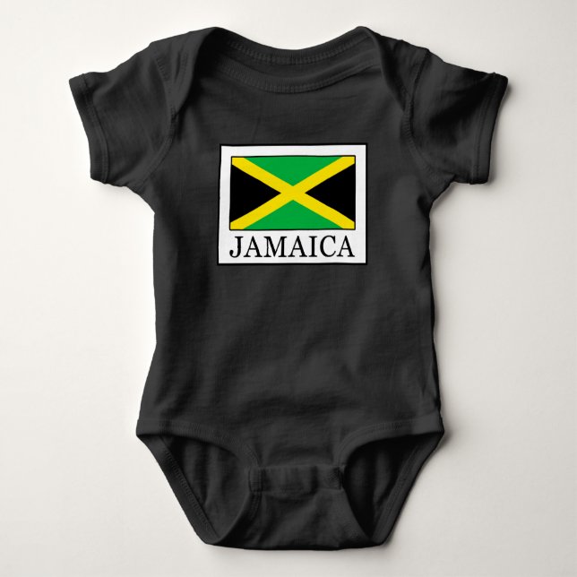 Jamaika Baby Strampler (Vorderseite)