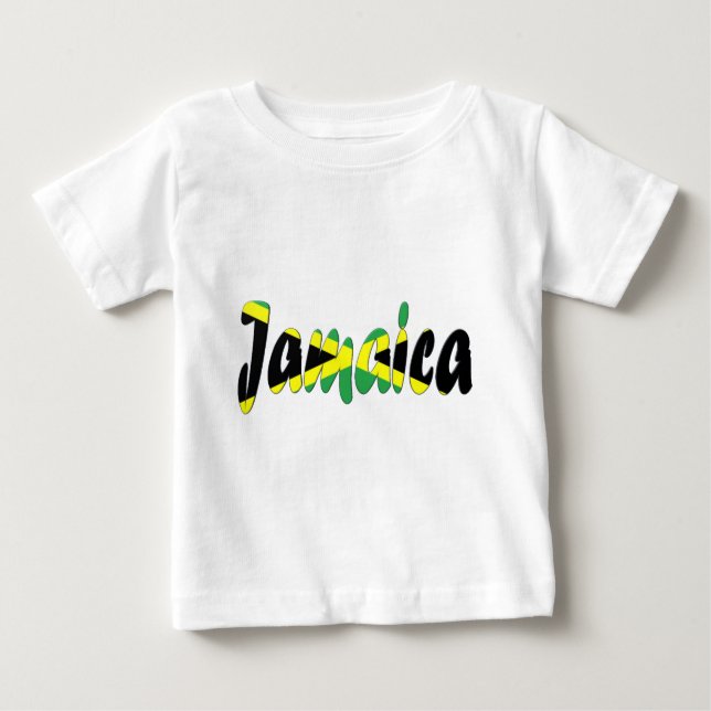 Jamaika Baby T-shirt (Vorderseite)