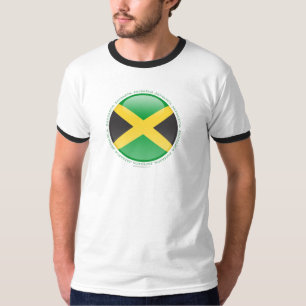 Jamaika-Blasen-Flagge T-Shirt