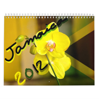 Jamaika-Blumen-Kalender Kalender