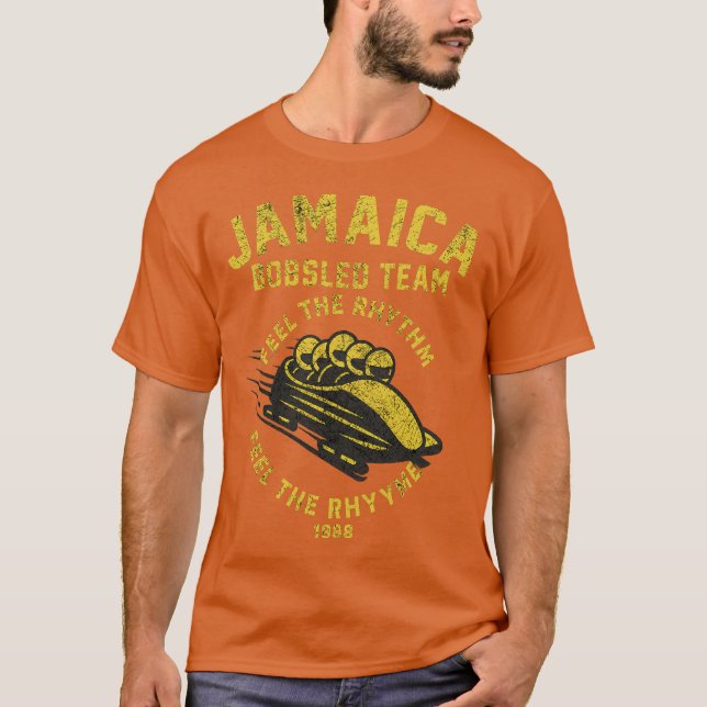 Jamaika Bobsled Team T-Shirt (Vorderseite)