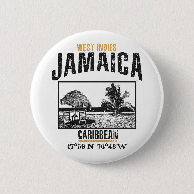 Jamaika Button (Vorderseite)