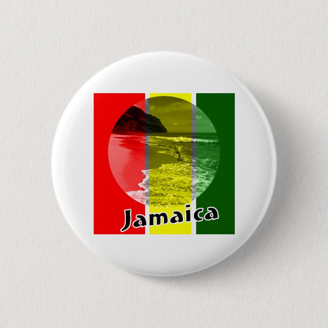 Jamaika Button (Vorderseite)