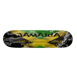 Jamaika der bestste kleine Platz auf Erde Skateb Skateboard