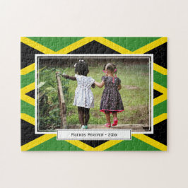 JAMAIKA-Fahne| Foto Puzzle