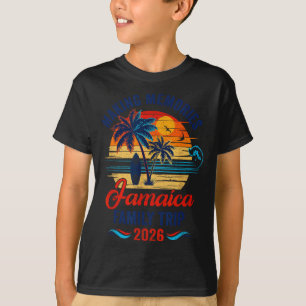 Jamaika-Familienurlaub Erinnerungen Schaffendes De T-Shirt
