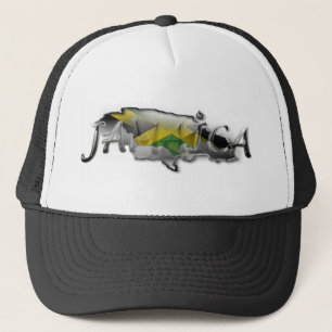 Jamaika-Fernlastfahrer-Hut Truckerkappe