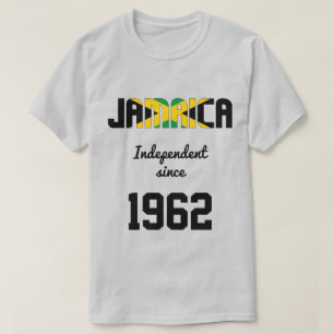 Jamaika Flag Independence Celebration T-Shirt