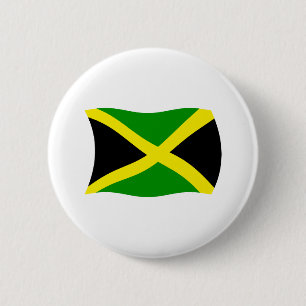 Jamaika-Flagge-Button Button