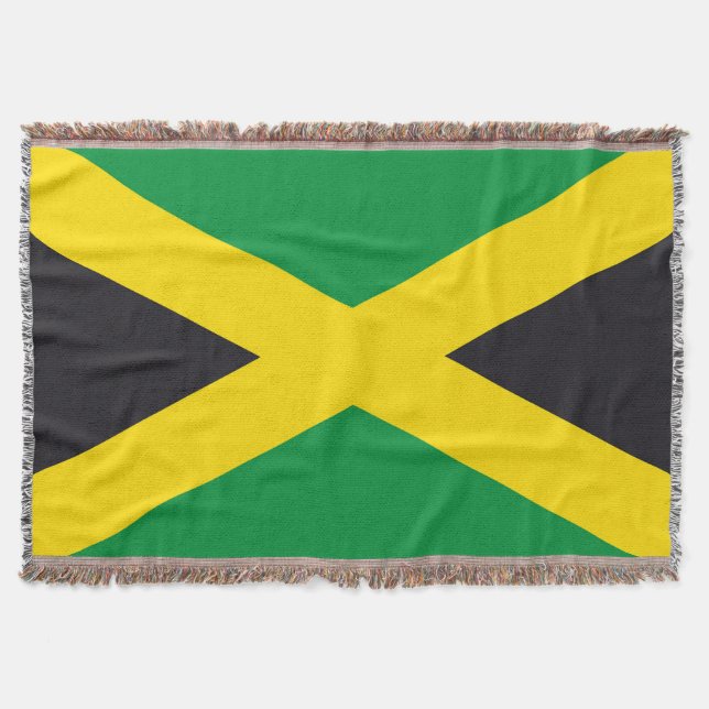 Jamaika-Flagge Decke (Vorderseite)