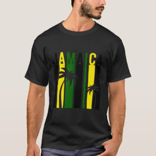 Jamaika Flagge Jamaikanische Insel Urlaub Jamaika T-Shirt