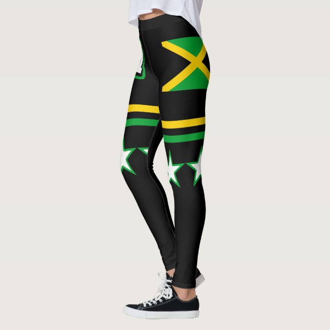 Jamaika-Flagge Leggings (Links)