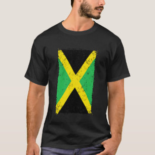 Jamaika-Flagge Patriotischer Jamaika-Stolz Vintage T-Shirt
