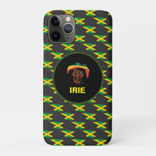 Jamaika-Flagge, Rastafarian-Kopf, Jamaika Case-Mate iPhone Hülle
