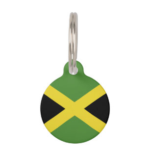 Jamaika-Flagge Tiermarke