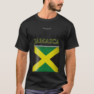Jamaika-Flaggen-T - Shirt