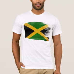 Jamaika-Flaggen-T - Shirt