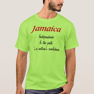 Jamaika fünfzigjährige T - Shirt der Unabhängigkei