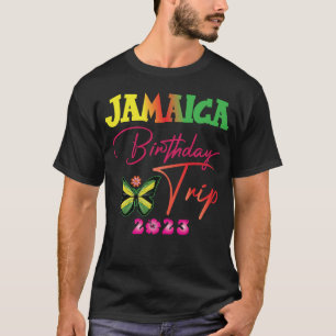 Jamaika Geburtstagsreise 2023 Geburtstagsparty T-Shirt