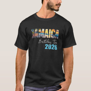 Jamaika Geburtstagsreise 2026 Urlaubs Party Crew K T-Shirt