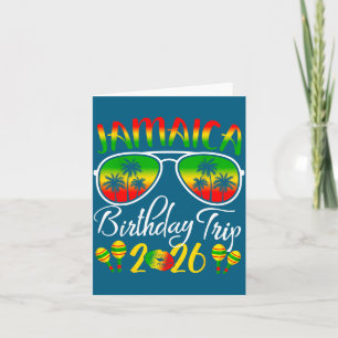Jamaika Geburtstagsreise Urlaub Sommer 2026 Outfit Karte