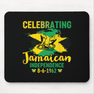 Jamaika Independence 8-6-1962 Proud Jamaican Mousepad