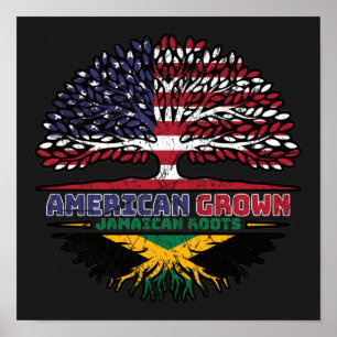 Jamaika Jamaica US USA Vereinigte Staaten Poster