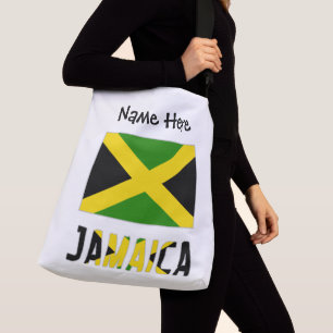 Jamaika Jamaikanische Flagge Personalisiert  Tragetaschen Mit Langen Trägern