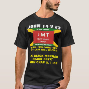 JAMAIKA. JOHN 14 V 23 WE Basic Dark T - Shirt