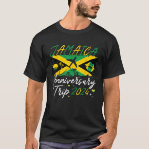 Jamaika Jubiläumsreise 2024 Paarsommer Vacati T-Shirt