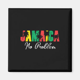 Jamaika Kein Problem! Jamaikanischer Urlaub  Magnet