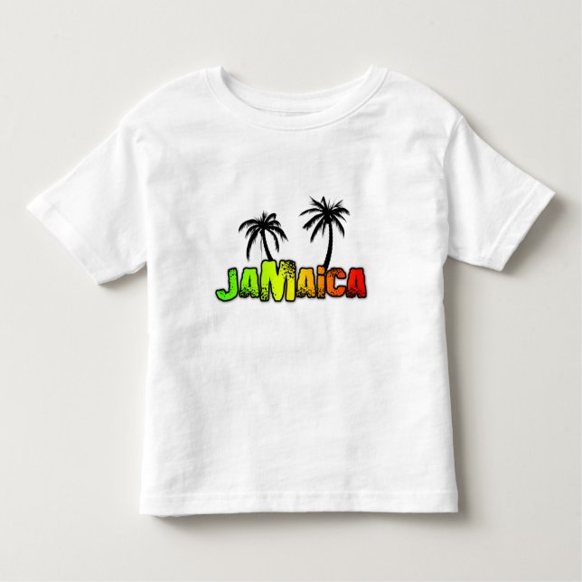 Jamaika Kokospalmen T - Shirt (Vorderseite)