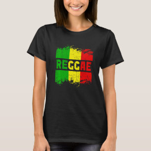 Jamaika liebt Rasta Reggae-Musik T-Shirt