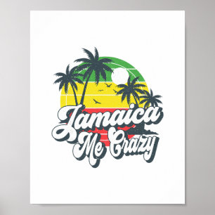 Jamaika macht mich verrückt Jamaika Kreuzfahrt Rei Poster