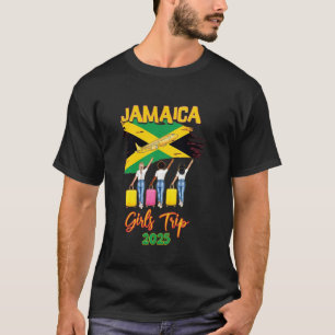 Jamaika Mädchen Reise 2025 Sommerurlaub Reise Mädc T-Shirt