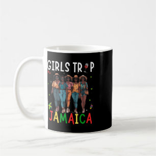 Jamaika Mädchen Reise Urlaubsfeier Lustig Jamaika Kaffeetasse