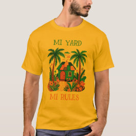 Jamaika mein Hof mein Regeln  T-Shirt