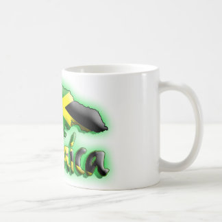 Jamaika mit Flaggentitel Tasse