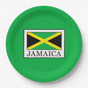 Jamaika Pappteller